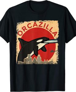 Orcazilla - Funny Killer Whale Orca T-Shirt