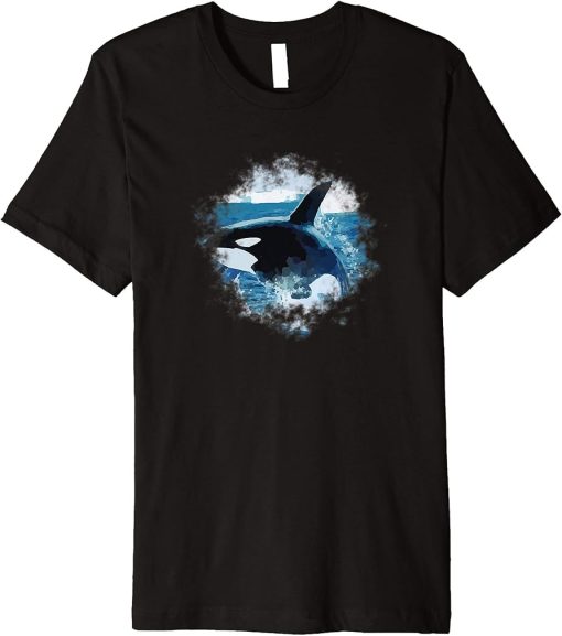 Cool Orca Killer Whale Ocean Premium T-Shirt