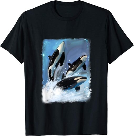 Ocean Orca Killer Whale Sea Conservation Gift T-Shirt